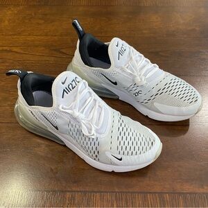 Nike Air Max 270 White Black Sneakers